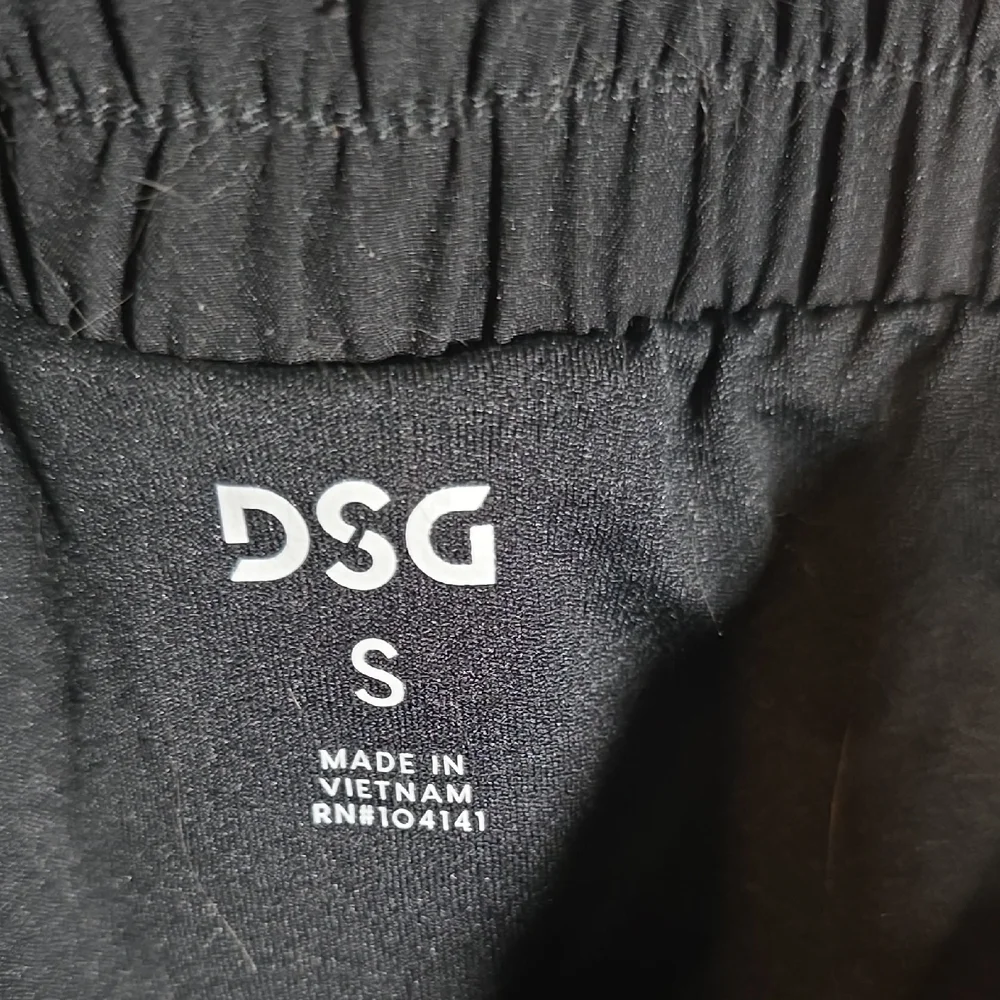 DSG Black Shorts with White Accents Girls Size S